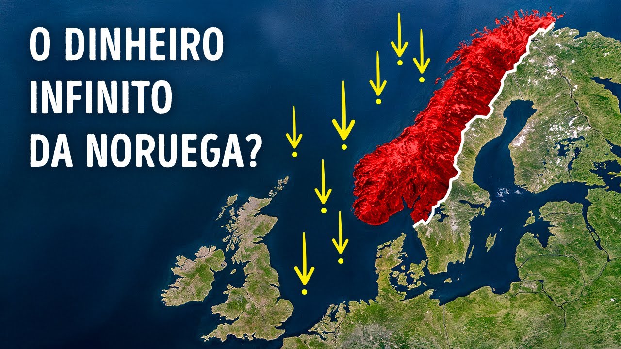 A Noruega está se tornando o país mais rico do mundo neste momento