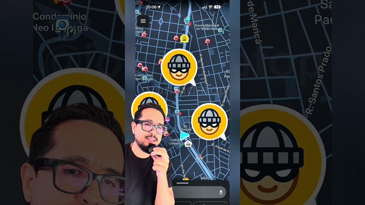 Agora waze detecta bandidos na sua rota