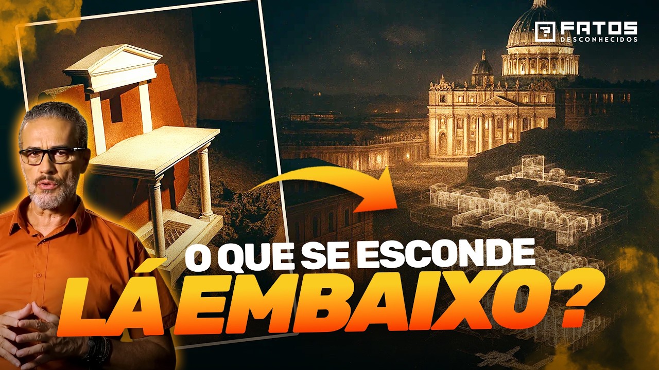 As Estruturas Subterrâneas do VATICANO!