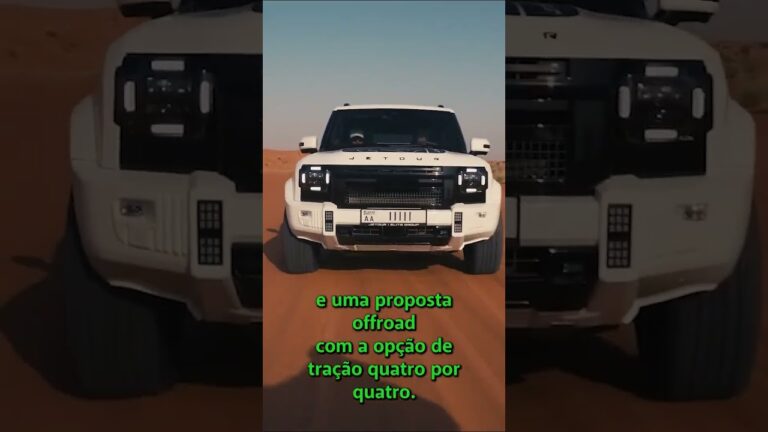 Chinesa Jetour estreia no Brasil em 2026 com três SUVs híbridos