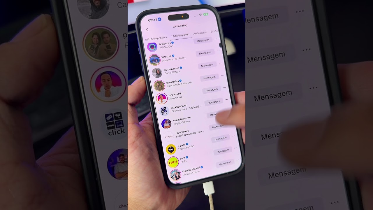 Como achar as pessoas que visualizam as suas coisas no instagram