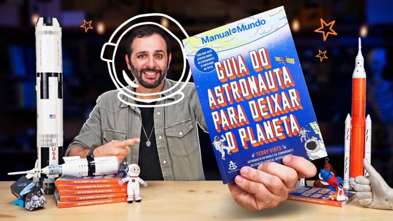 COMO é a VIDA o ESPAÇO? Novo livro do Manual do Mundo!