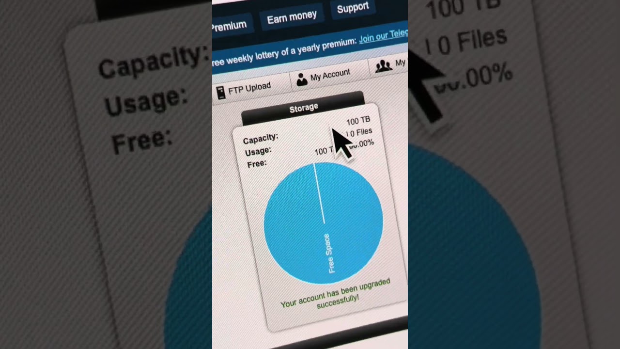 Como ter 100 teras de armazenamento grátis