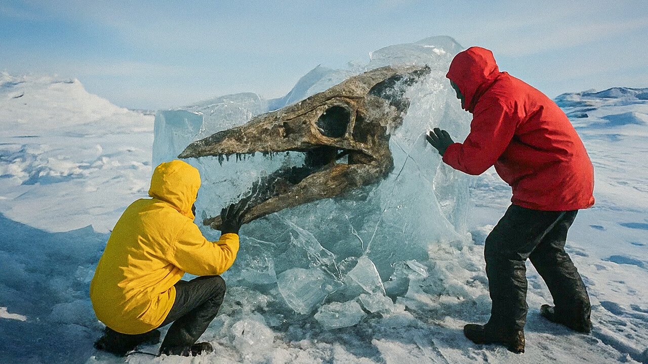 Criaturas gigantes descobertas no gelo - Transmissão ao vivo das descobertas mais selvagens