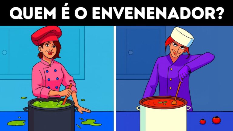 Você consegue encontrar o veneno antes que seja tarde demais? Faça o teste do gênio!