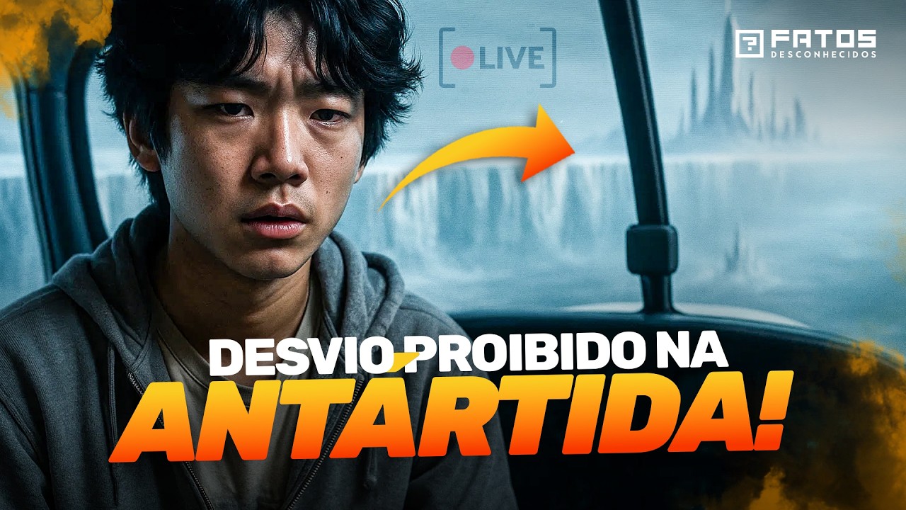 "Se eles virem isso... eles me eliminaram!" - Piloto de 19 anos preso após sobrevoar na Antártida!
