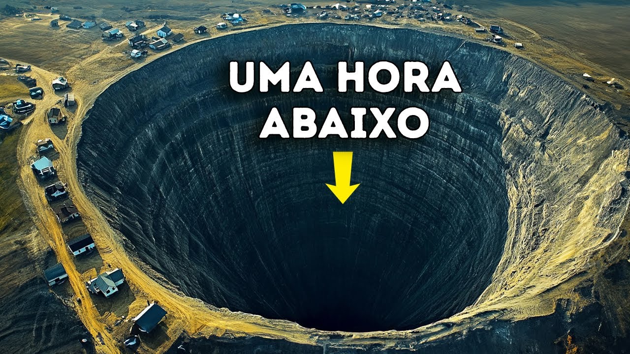 Escavamos quilômetros na terra e encontramos uma civilização perdida