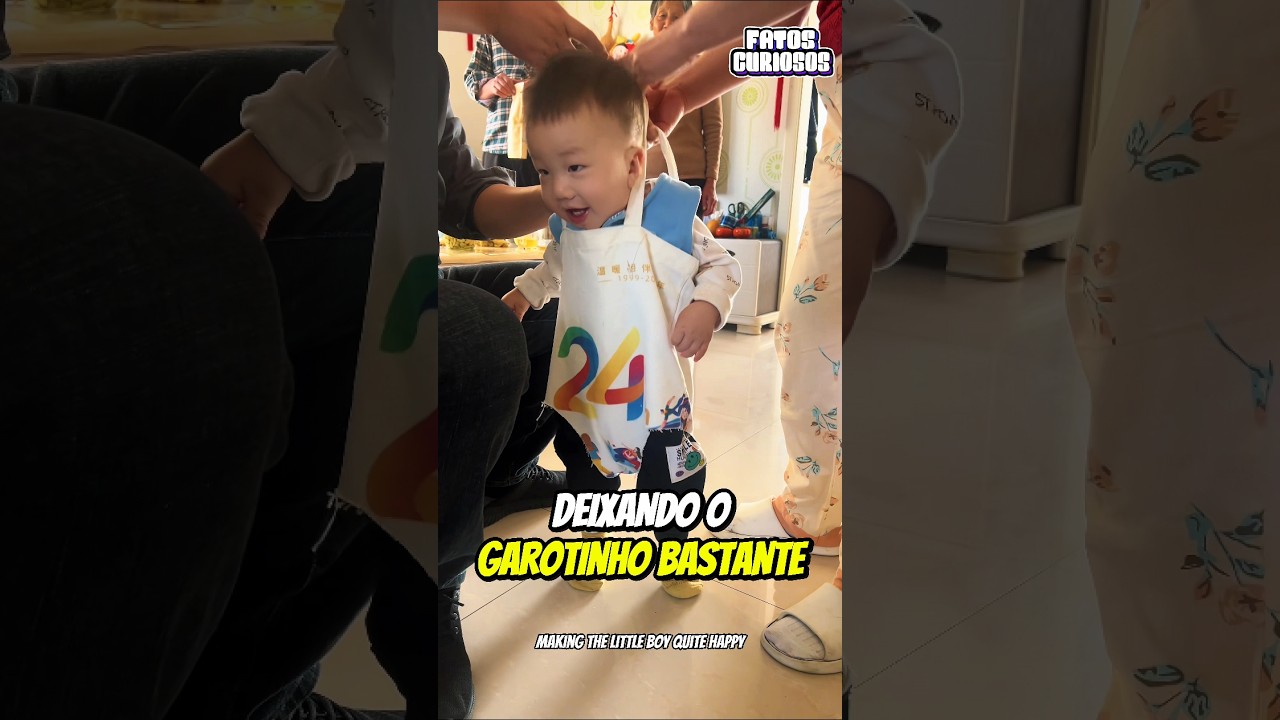 💡 GENIAL! Essa mulher criou um andador caseiro com um saco plástico 🤯