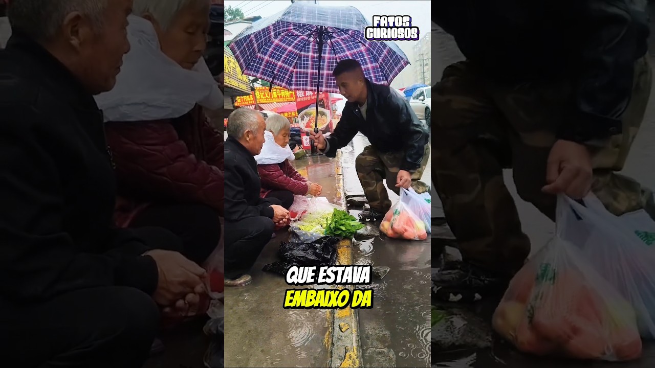 ESSE HOMEM EMOCIONOU A TODOS COM SEU NOBRE ATO DE AMOR