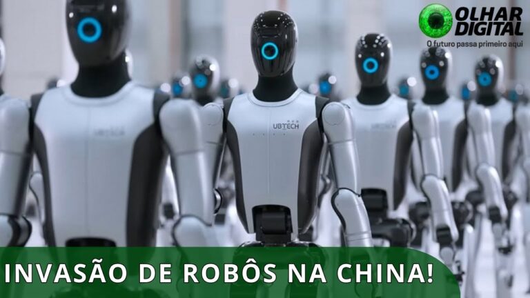 Assista: 'exército' de robôs humanoides que trabalham 24h vira realidade na China