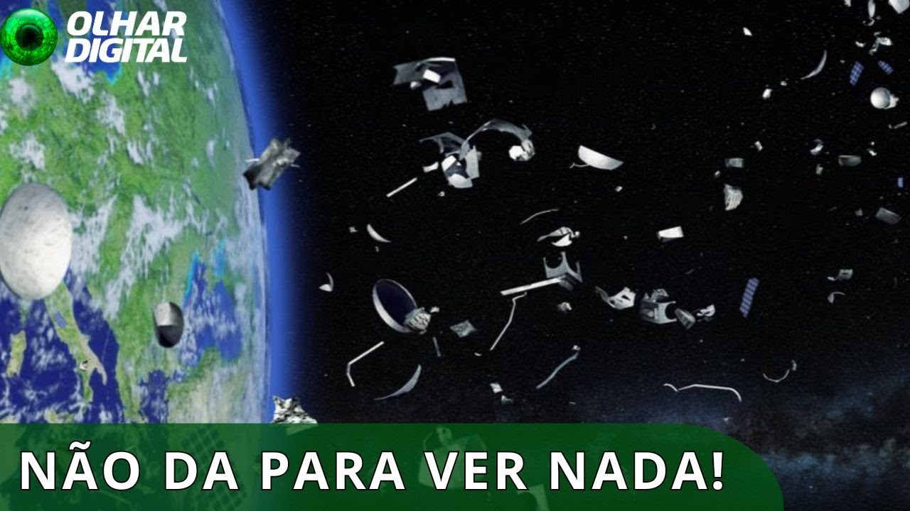 O lixo em órbita está atrapalhando a observação do espaço?