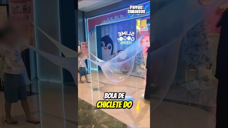 🍬 RECORDE MUNDIAL! Ele Fez a Maior Bolha de Chiclete... e Algo Inesperado Acabou Acontecendo! 💥