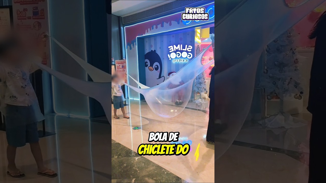 🍬 RECORDE MUNDIAL! Ele Fez a Maior Bolha de Chiclete... e Algo Inesperado Acabou Acontecendo! 💥