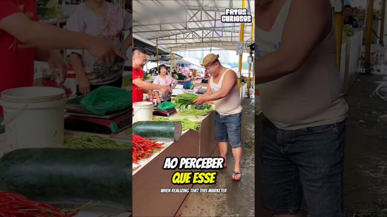 ⚖️ PESO ENGANOSO! A lição Inesperada em um vendedor desonesto 🥒