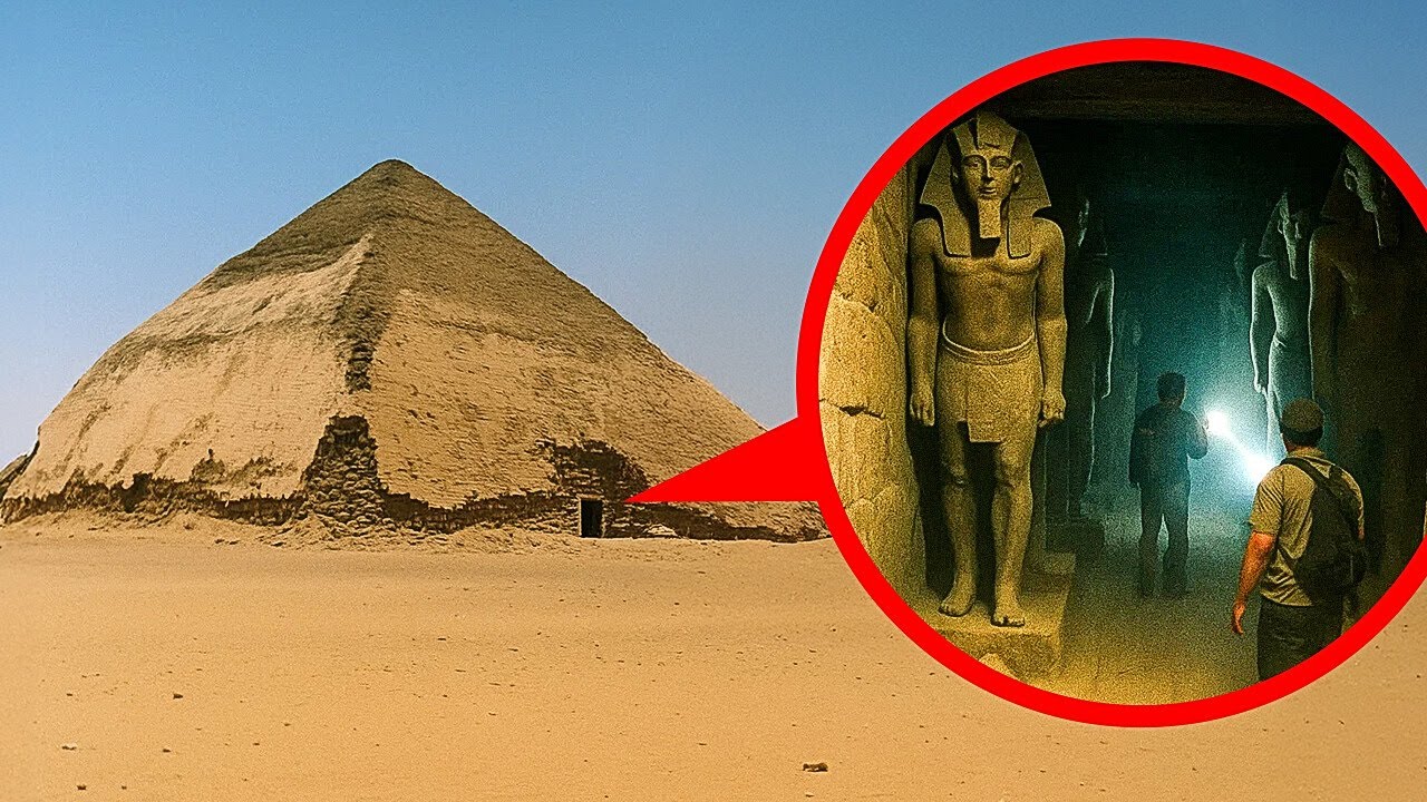 Pirâmide antiga selada por 4.000 anos é finalmente aberta