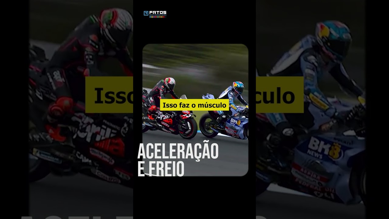 Por que a maioria dos pilotos de motogp tem cicatriz no braço
