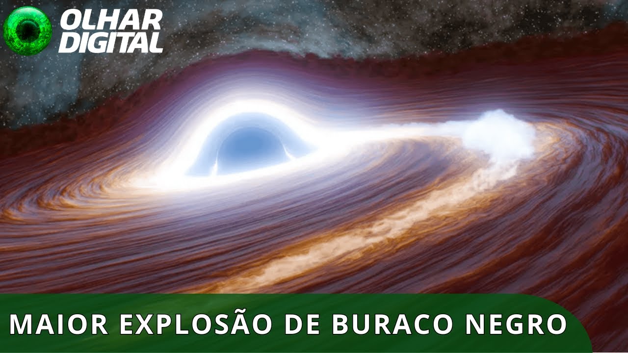 Buraco negro devora estrela gigante e gera brilho de 10 trilhões de sóis