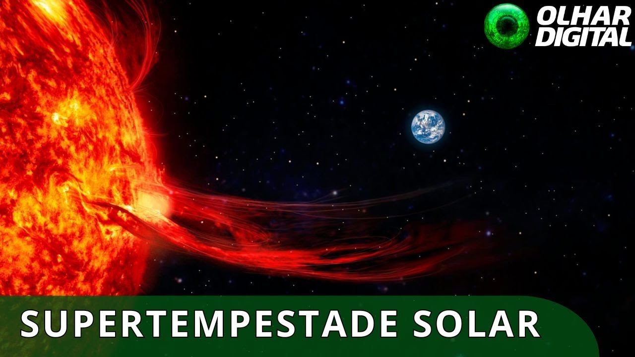 Supertempestade solar encolheu camada protetora da Terra em 80%