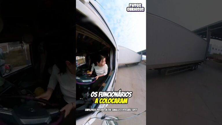 🤯 CHOCOU A TODOS! A Motorista Que Estacionou Um Caminhão Onde Ninguém Mais Conseguia 🚛