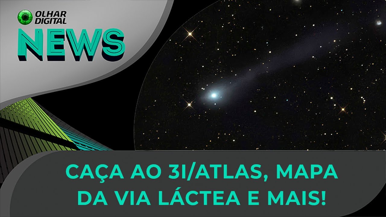 Ao vivo | A caça ao 3I/ATLAS, o maior mapa da Via Láctea e a SpaceX fazendo história!  | 17/11/2025