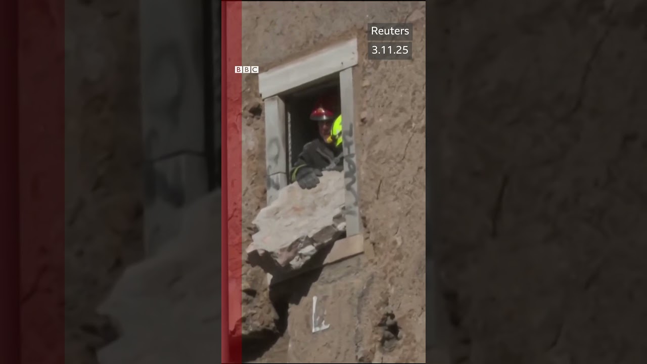 Torre de quase 800 anos desaba em Roma, na Itália