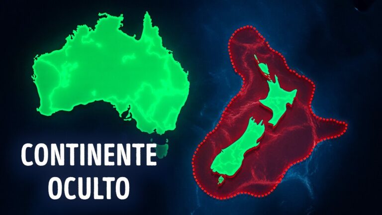 Um continente gigante acaba de ser descoberto perto da Nova Zelândia