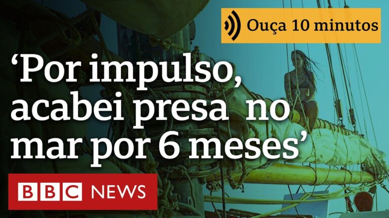 'Aceitei um emprego por impulso num réveillon e acabei presa no mar por 6 meses'