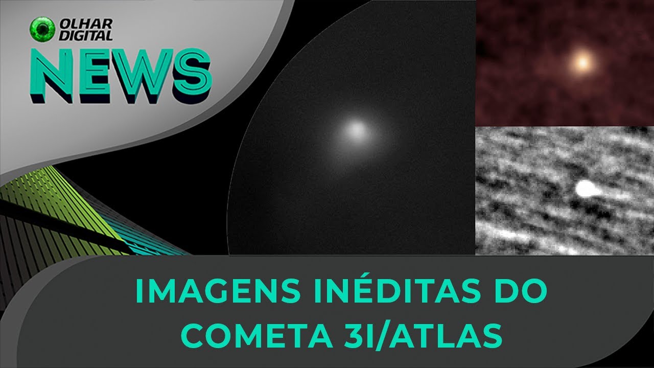 Ao vivo | As novas imagens do cometa 3I/ATLAS, o sucesso do Gemini 3 e mais! | 19/11/2025