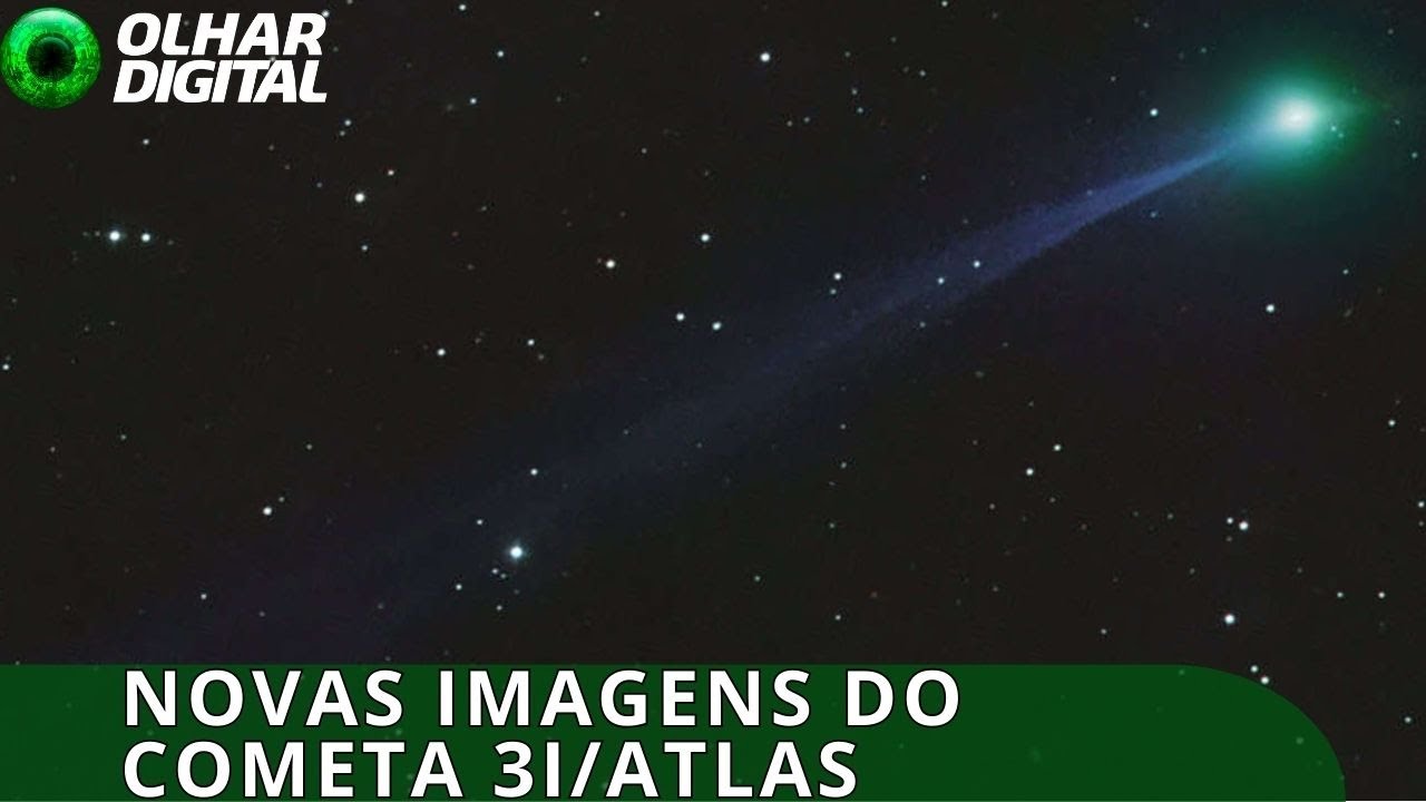 Veja novas imagens impressionantes do cometa interestelar 3I/ATLAS