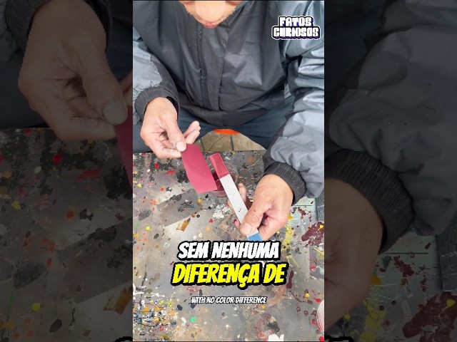 🎨 O MESTRE DAS CORES! Esse Homem Impressionou a Todos ao Fazer Algo Impossível 🚗