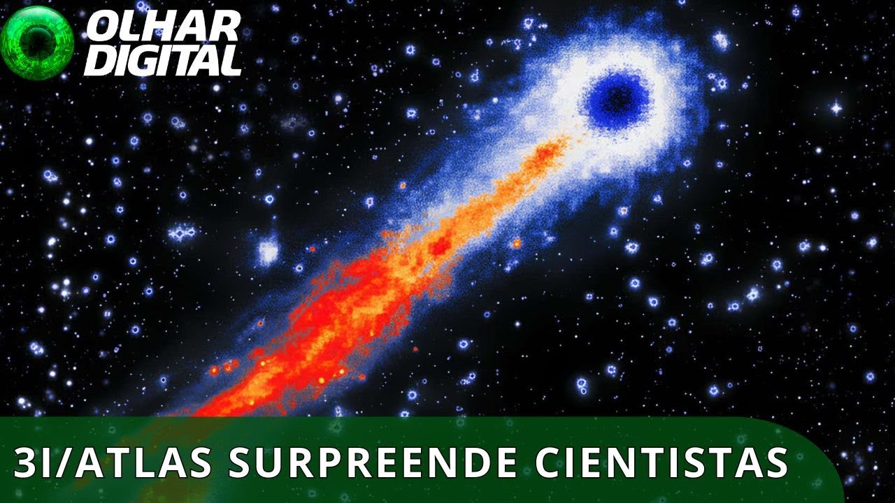 3I/ATLAS revela assinatura jamais vista em objetos interestelares