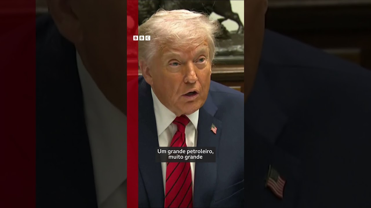 🇺🇸⚠️🇻🇪 Trump diz que EUA apreenderam navio petroleiro perto da Venezuela