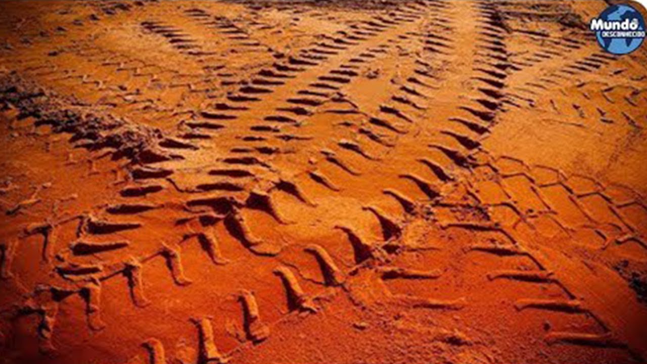 Algo está dirigindo na superfície marciana e NÃO é um Mars Rover