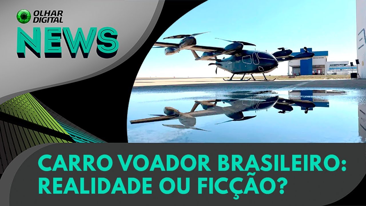 Ao vivo | Carro voador brasileiro pode chegar em breve | 10/12/2025