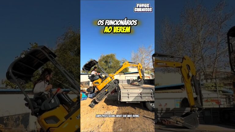 🚧 CALOU A BOCA DOS ESPECIALISTAS! A Novata Que Colocou a Escavadeira Onde Ninguém Mais Conseguiu 🚛