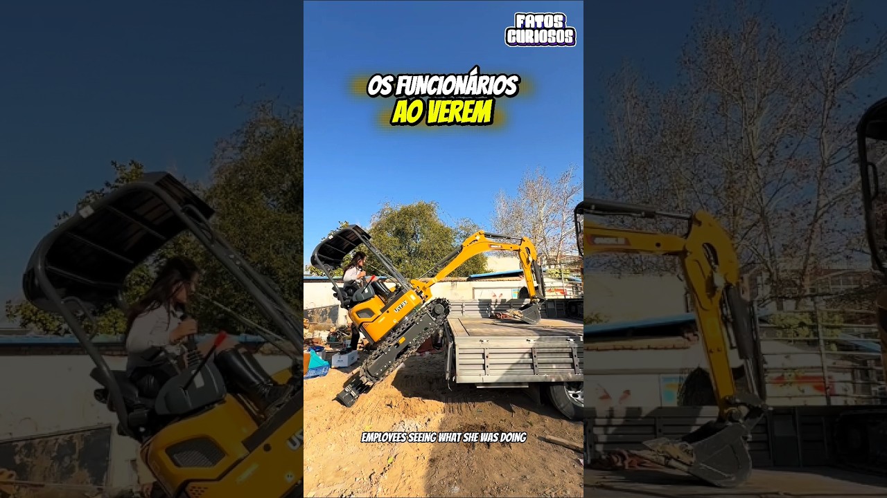 🚧 CALOU A BOCA DOS ESPECIALISTAS! A Novata Que Colocou a Escavadeira Onde Ninguém Mais Conseguiu 🚛