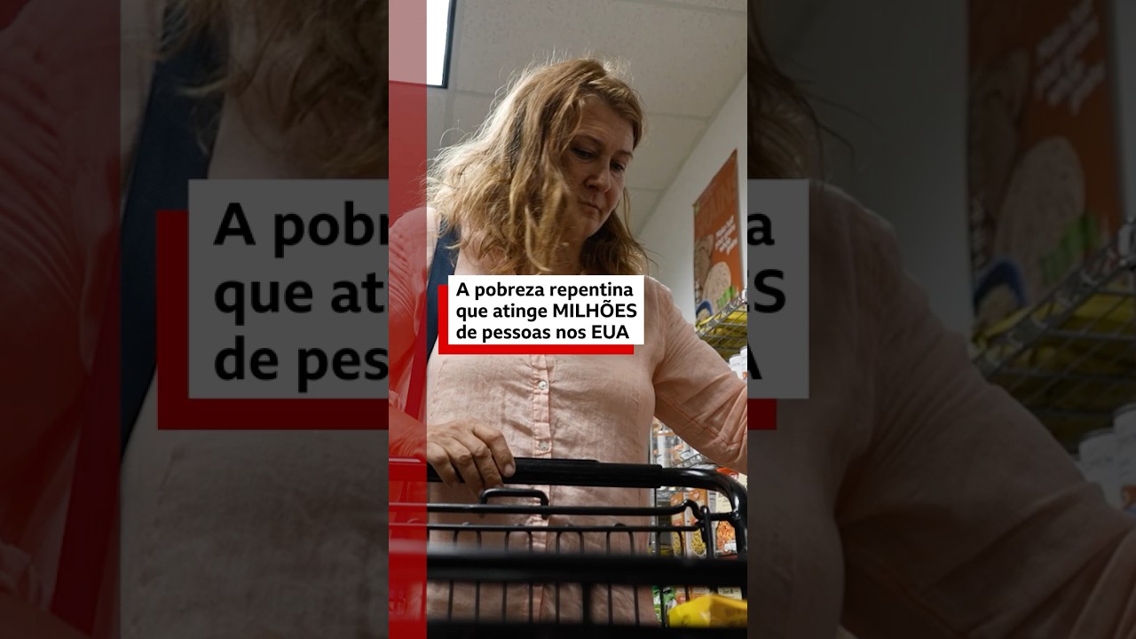 A 'pobreza' repentina que faz milhões de pessoas nos EUA dependerem de ajuda para não passar fome