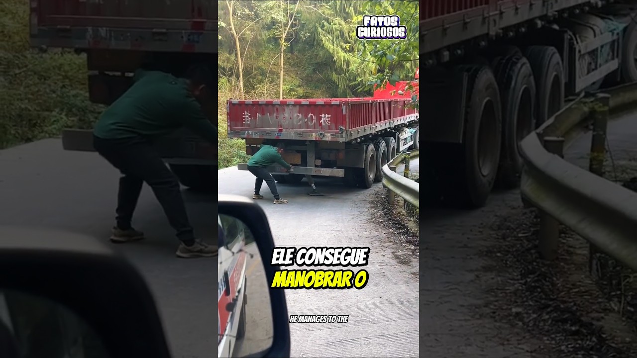 CAMINHONEIRO ESPERTO IMPRESSIONA A TODOS COM SUA INTELIGÊNCIA