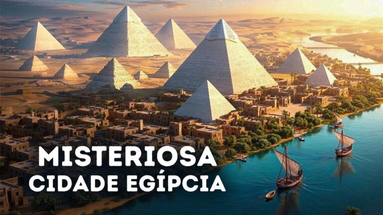 Cidade oculta cheia de tesouros encontrada no Egito