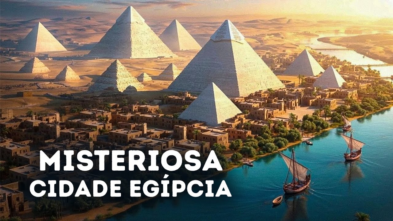 Cidade oculta cheia de tesouros encontrada no Egito
