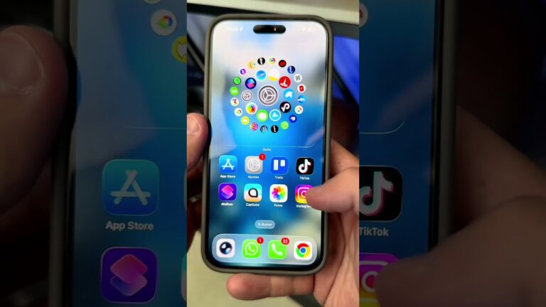 Como organizar sua semana no iPhone na página inicial