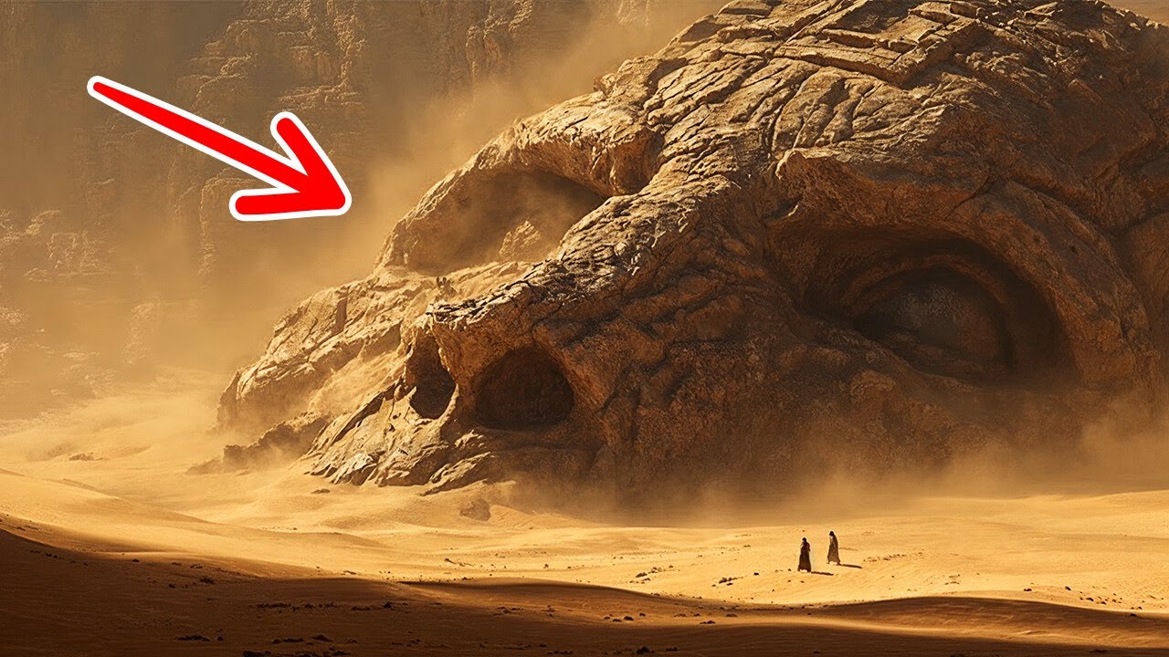 Novas imagens de Marte mostram algo que se assemelha desconfortavelmente a um crânio