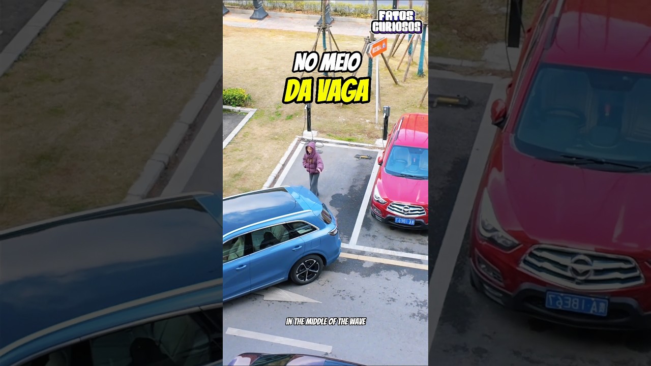 🤯 ¡LIÇÃO DE ESPERTEZA! Motorista Mal-Educada Tenta Bloquear Vaga, Mas o Carro Estaciona Sozinho 🚗