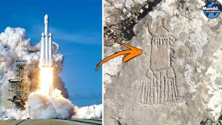 Eles encontraram estas imagens de MILHARES DE ANOS gravadas no chão e não sabem explicar quem fez