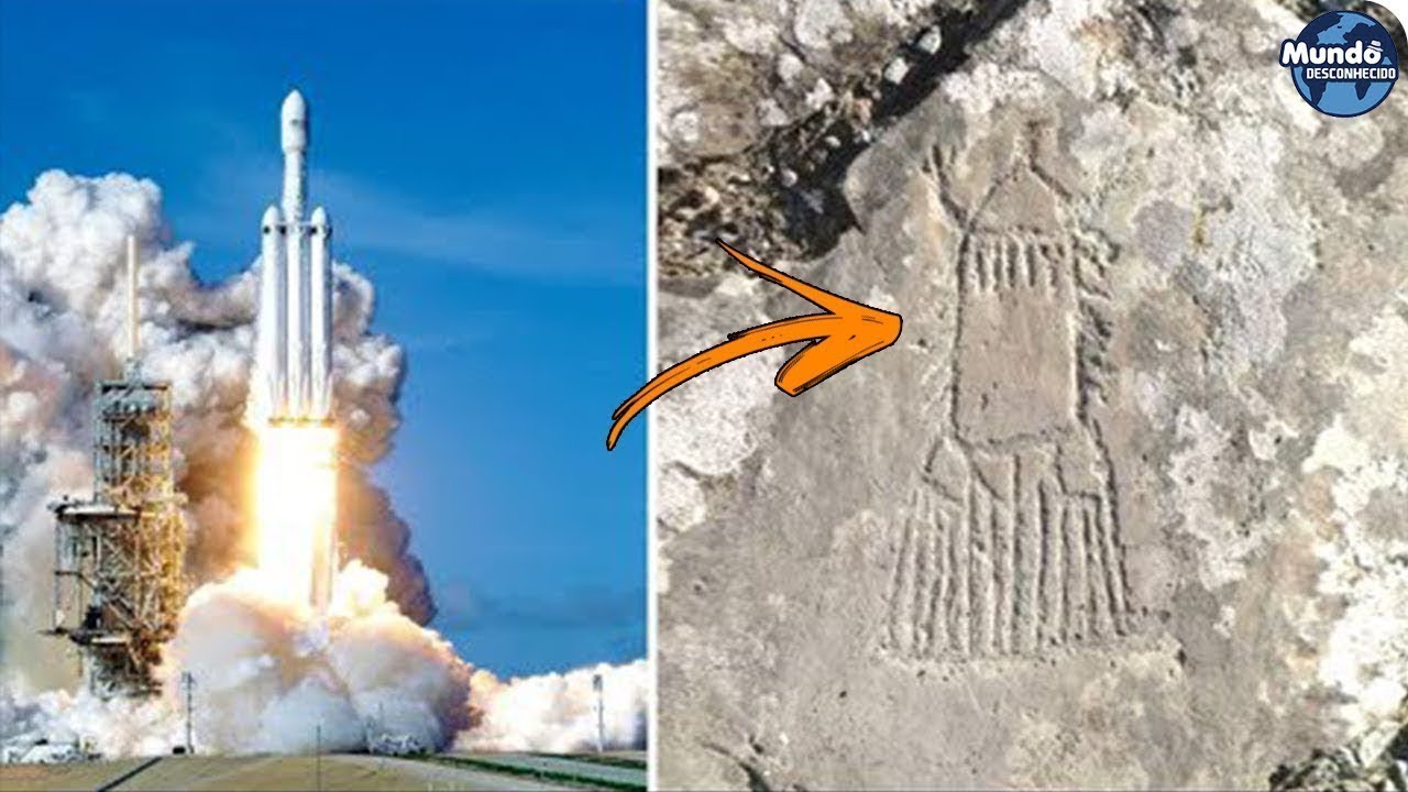 Eles encontraram estas imagens de MILHARES DE ANOS gravadas no chão e não sabem explicar quem fez