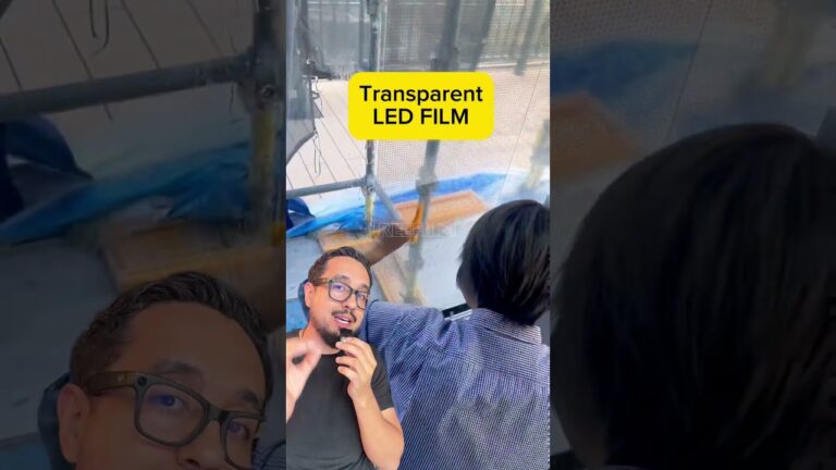 Essa película de Led vai transformar os anúncios no mundo