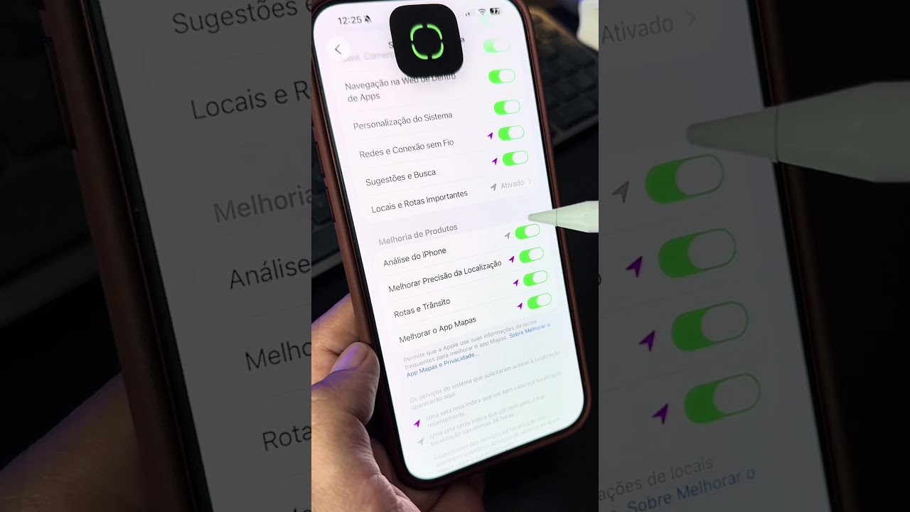 Seu iPhone tem um mapa que registra todos os lugares em que você esteve