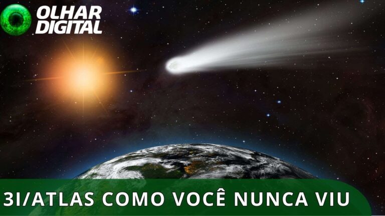 Fotos mostram o 3I/ATLAS antes de sua aproximação com a Terra