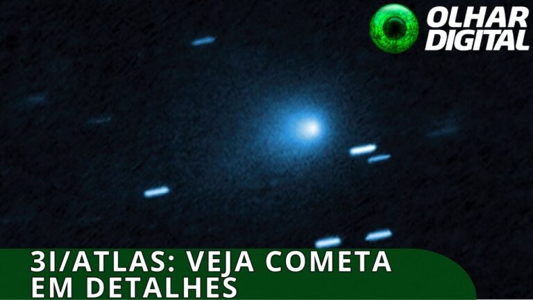 Hubble captura nova imagem do 3IATLAS