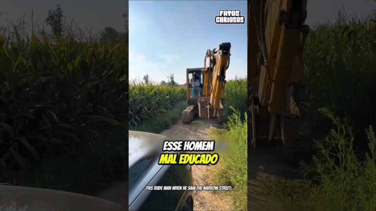 🚜 UMA LIÇÃO DE HUMILDADE! O Homem Arrogante Com o Carro de Luxo Não Esperava Esse Final 😤